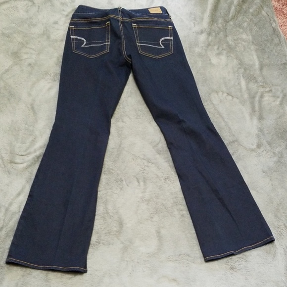 AMERICAN EAGLE ARTIST WIDE LEG FLARE STRETCH JEANS - Picture 8 of 8